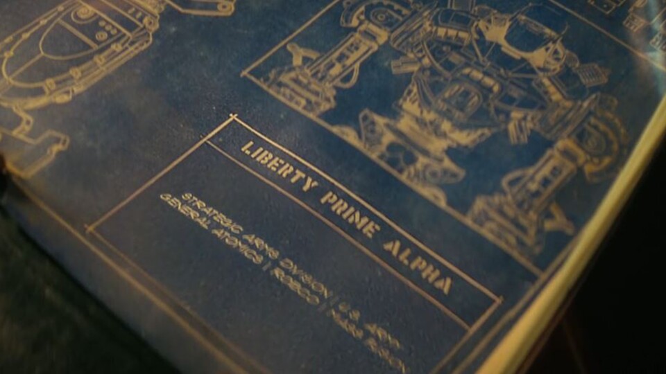 Quintus neue Superwaffe, der Liberty Prime.