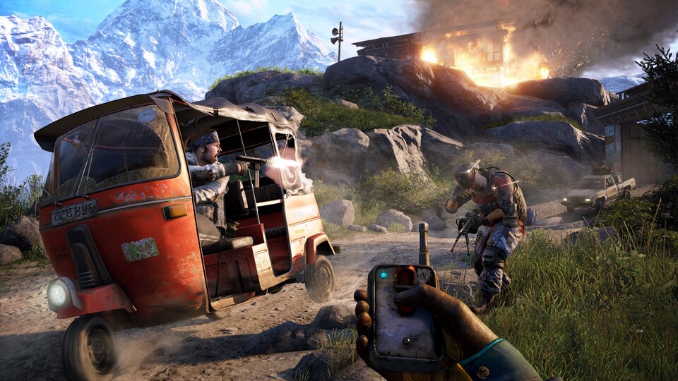 Die Spielwelt von Far Cry 4 wird ungefähr genauso groß sein wie in Far Cry 3.