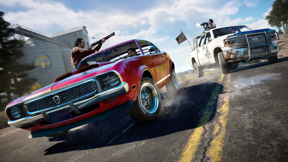Far Cry 5 legt im Vergleich zu den Vorgängern größeren Wert auf Fahrzeuge.