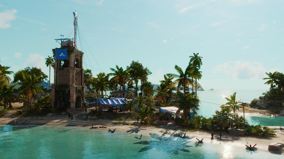 Unserer Freie Autorin Samara findet, Far Cry 6 ist mit all seinen Palmen und Stränden ein schöner Urlaubsersatz.