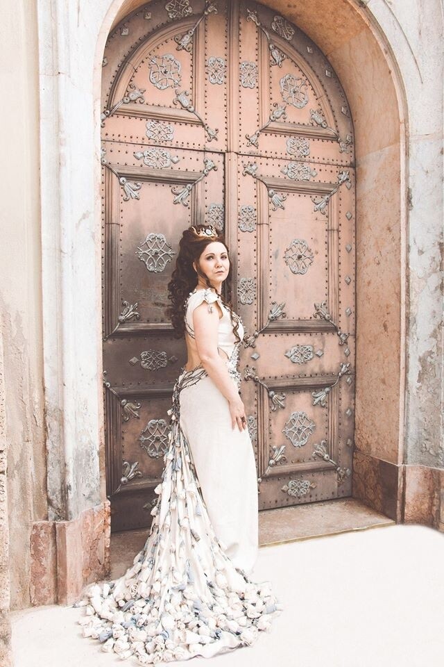 Margaery Tyrells Hochzeitskleid ist Kes' persönliches Lieblingsstück ihrer Sammlung - darin stecken mehr als zwölf Monate Arbeit.