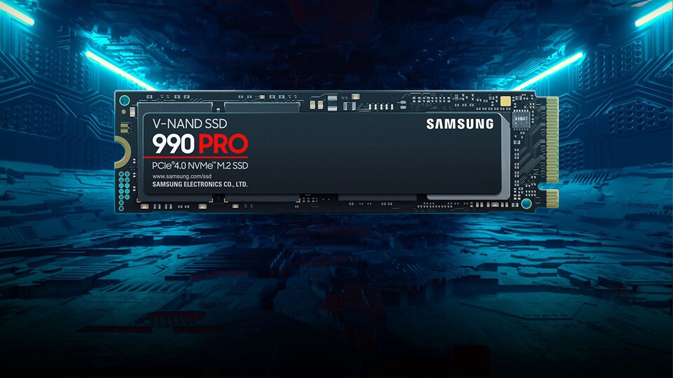 Die Samsung 990 Pro holt nahezu das Maximum an Geschwindigkeit aus der PS5 heraus und sorgt so für kurze Ladezeiten.