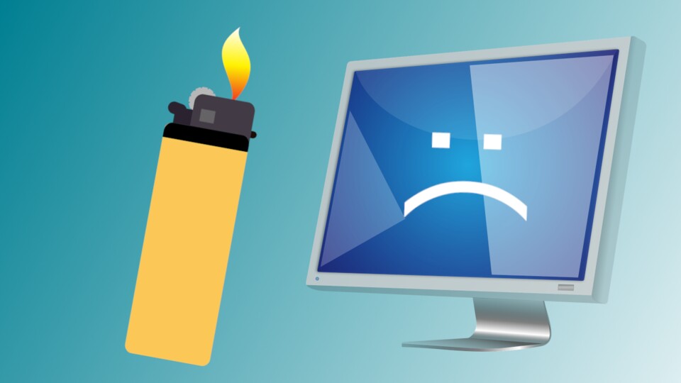 Was haben ein Feuerzeug und ein PC-Bildschirm gemeinsam? Elektrizität!