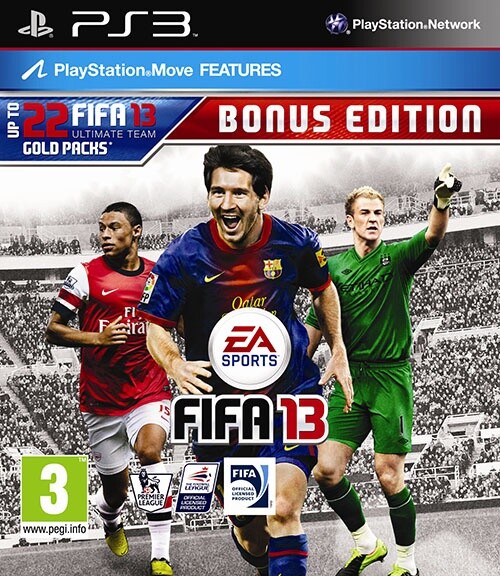 So sieht die »Bonus Edition« von FIFA 13 aus.