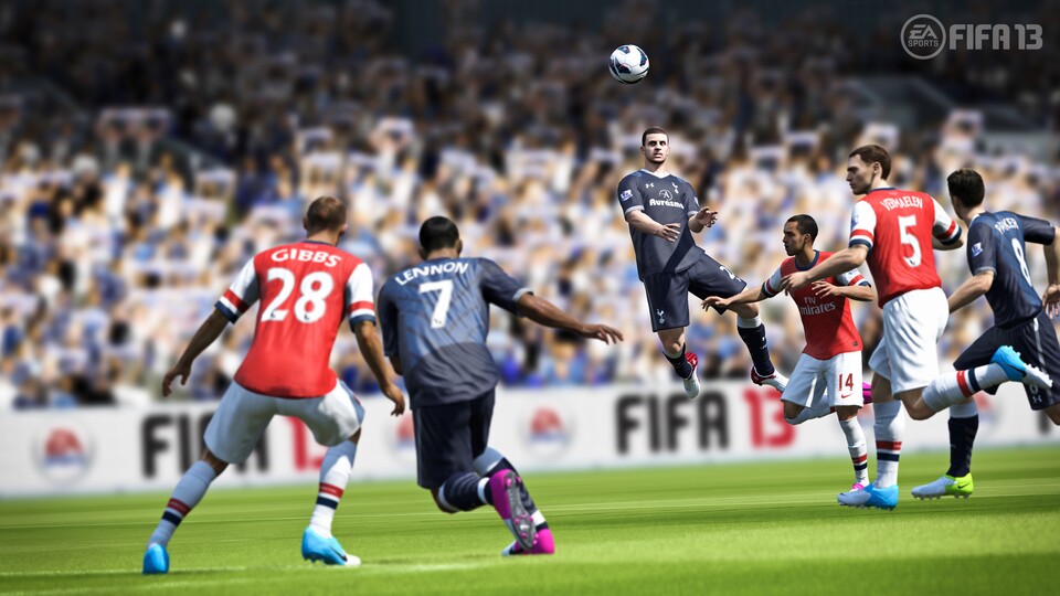 Die dritte Liga ist nicht in FIFA 13 enthalten.