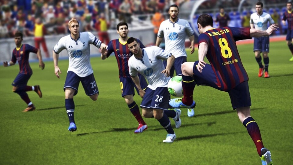 FIFA 14 ist auf der gamescom spielbar, nur welche Version?