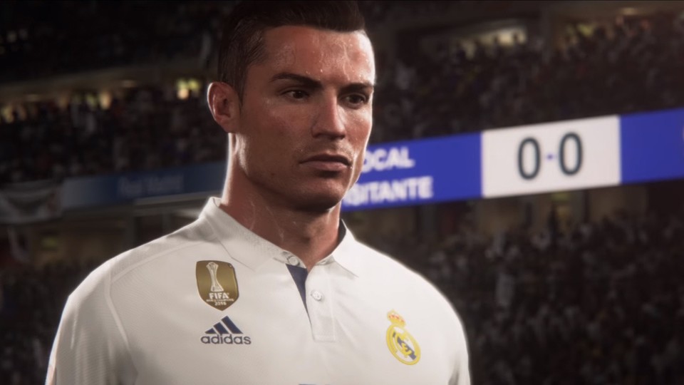 In FIFA 18 werden einige Spieler generische Namen tragen - Christiano Ronaldo bleibt jedoch er selbst.