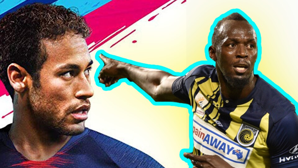 Bekommt Neymar in FIFA 19 bald Konkurrenz durch Usain Bolt?
