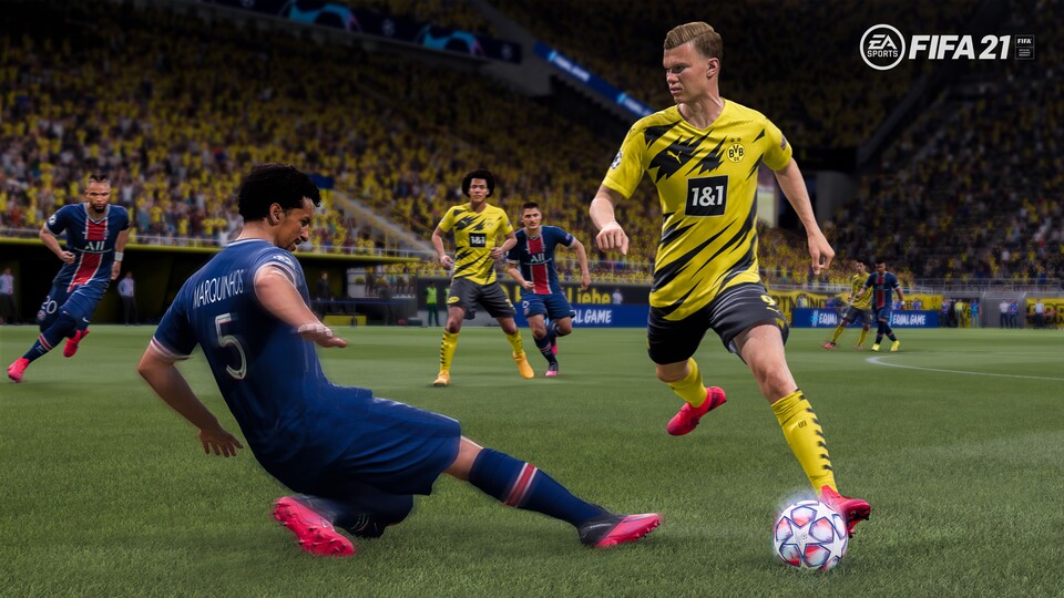 FIFA 21 - PS5- und PS5-Spieler*innen können doch zusammenspielen.