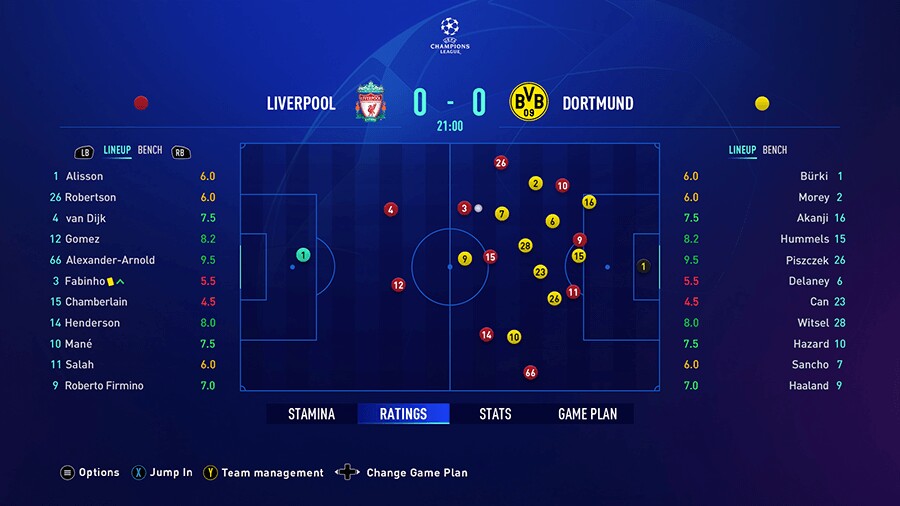 In FIFA 21 können wir jetzt ganz nach Belieben während der Match-Simulation das Heft selber in die Hand nehmen. 