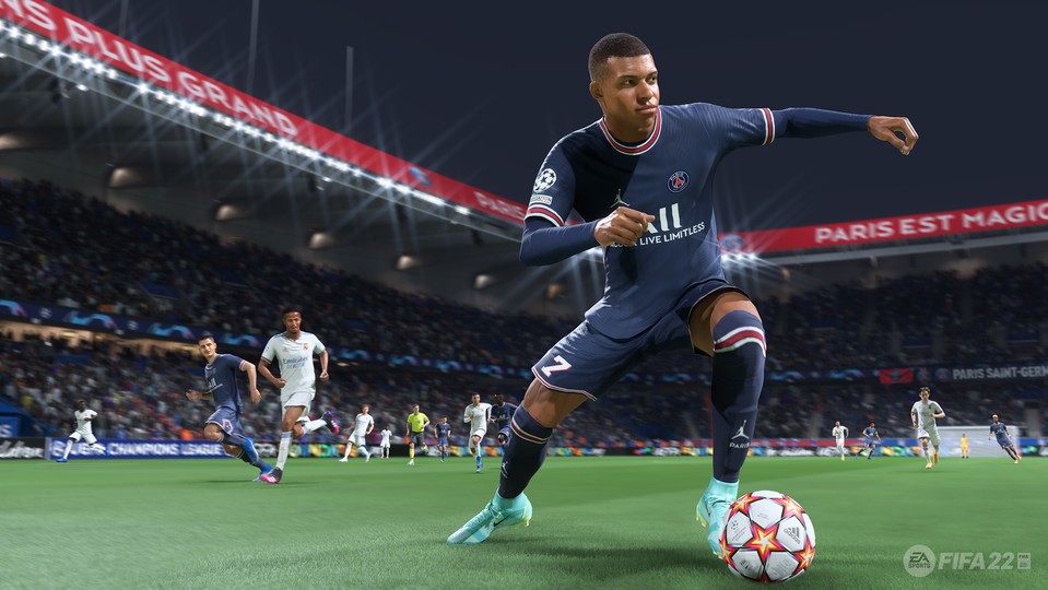 Schmückt Mbappe im nächsten Jahr das Cover Fußball-Games von EA, das nicht FIFA heißt?