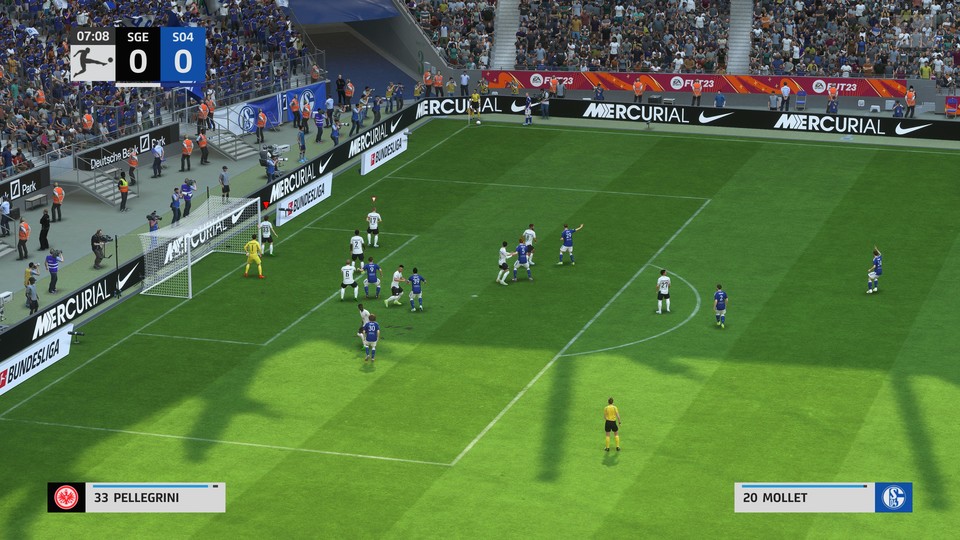 FIFA 23 ist auf Current-Gen ein schickes Fußball, der grafische Sprung nach vorn fehlt aber nach wie vor.