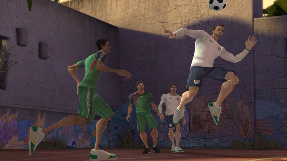 In FIFA Street 3 von 2008 ging es mit Comic-Figuren auf den Platz, die in der Community aber gemischt aufgenommen wurden.