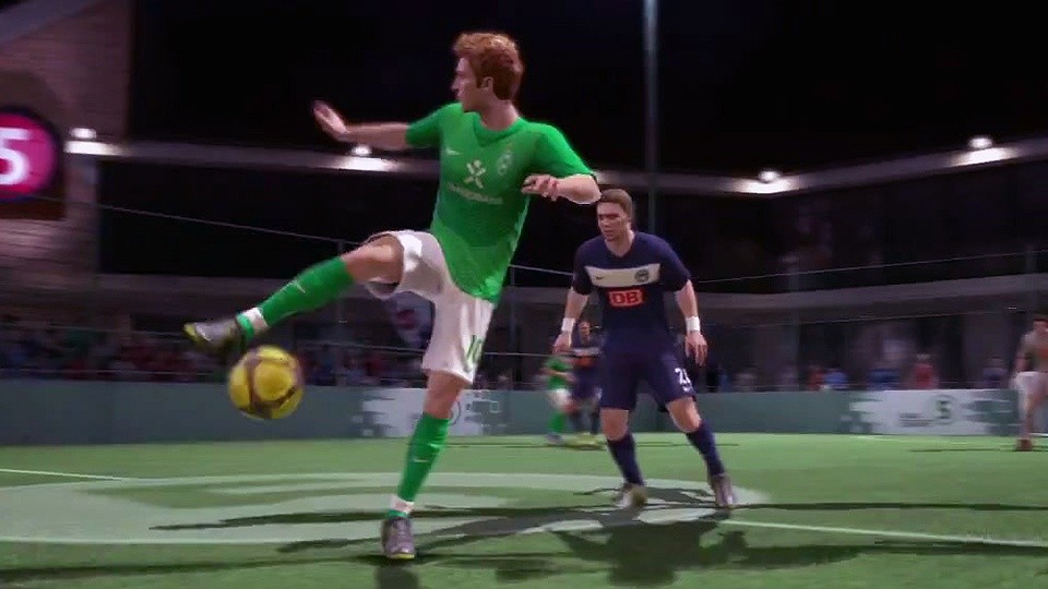 FIFA Street - Gameplay-Trailer zeigt Bundesliga-Spieler