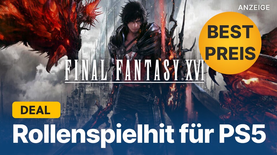 Bei Amazon gibts das PS5-RPG Final Fantasy 16 jetzt inklusive Steelbook zum Bestpreis.