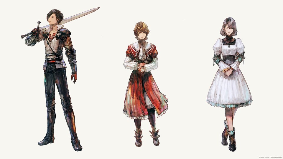 Das sind die wichtigsten Figuren aus Final Fantasy 16.