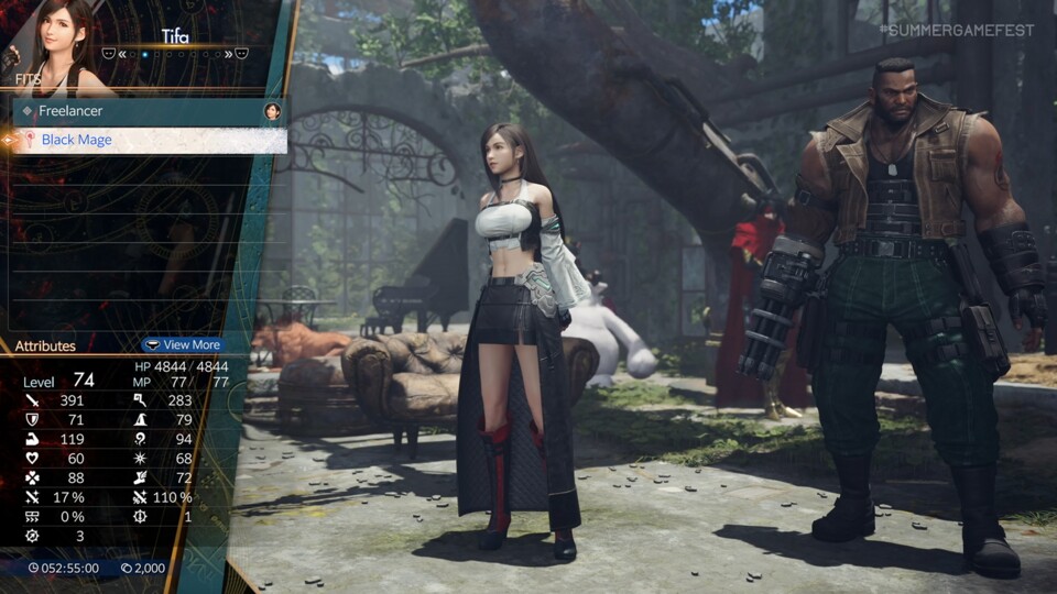 Mit den Outfits können wir auf klassische Final Fantasy-Klassen für unsere Truppe zurückgreifen.