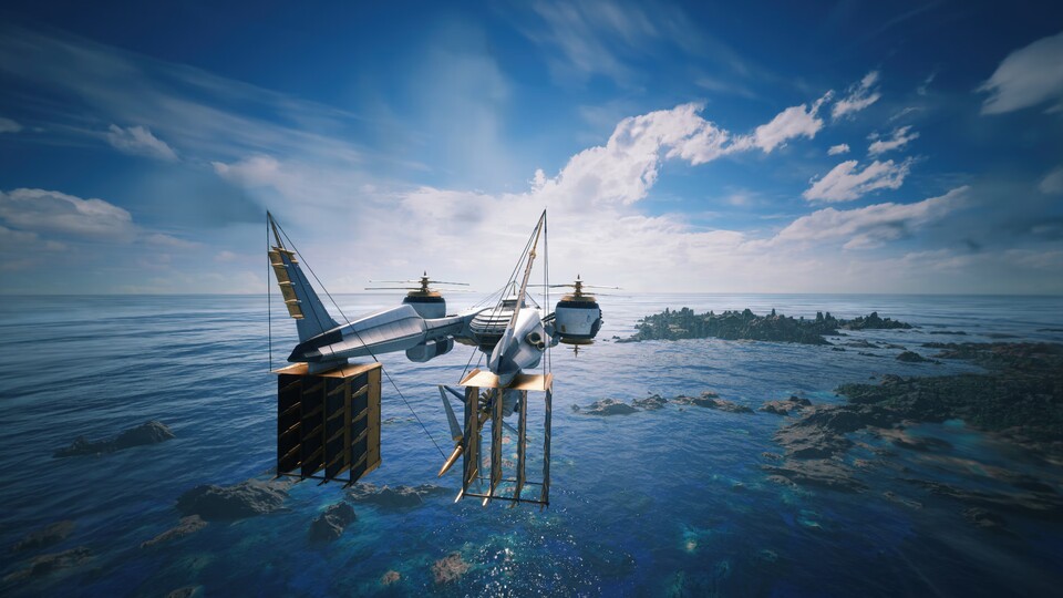 Rollenspiel-Nachfolger: Diesmal dürft ihr eine riesige Open World mit eurem eigenen Luftschiff bereisen.