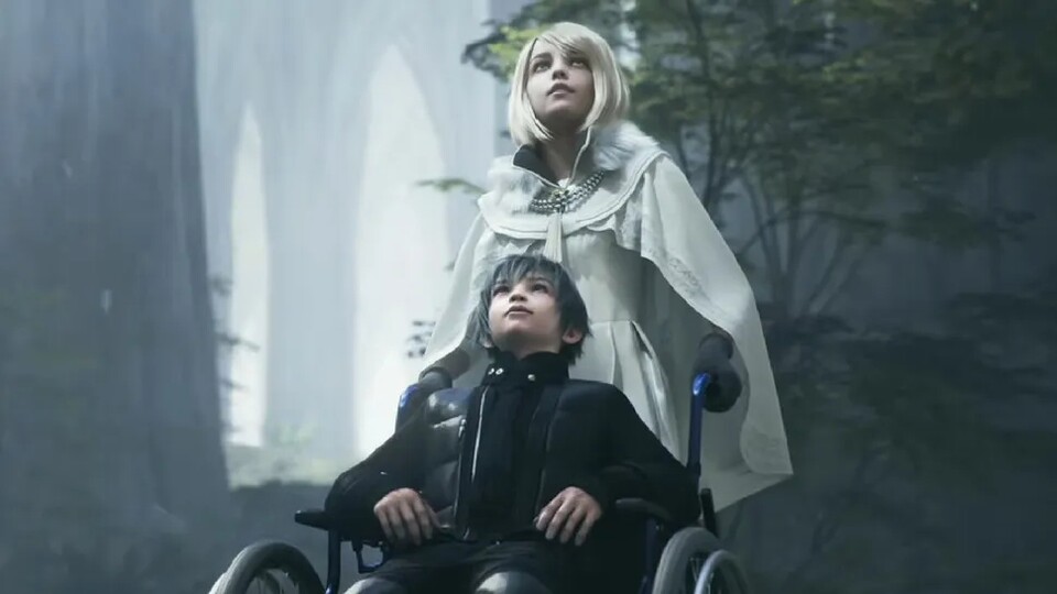 Bo Bragason als junge Lunafreya im Final Fantasy-Film Kingsglaive.