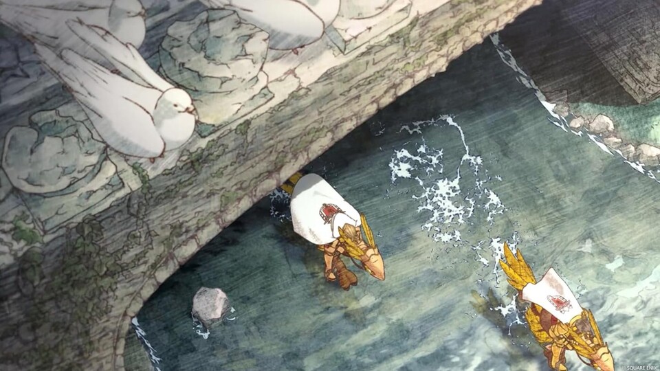 Die Story von Final Fantasy Tactics wird euch teilweise in schicken Cutscenes erzählt.