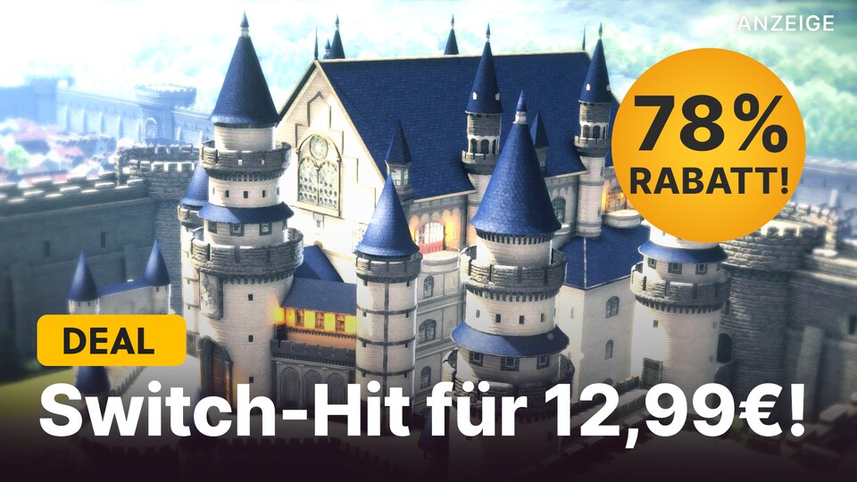 Zum Genießen der hübschen Architektur kommt ihr in diesem Actionspiel für Switch nur selten, da ihr die meiste Zeit mitten in der Schlacht verbringt.