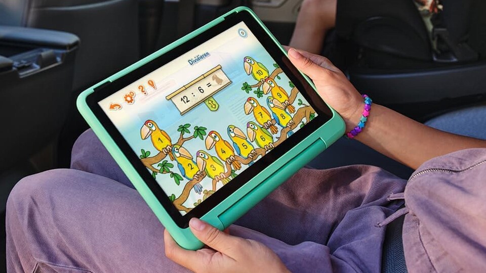 Gerade für Lernapps ist das Fire HD 10 Kids Pro optimal geeignet. Mein Sohn hat damit massive Lernsforschritte gemacht.