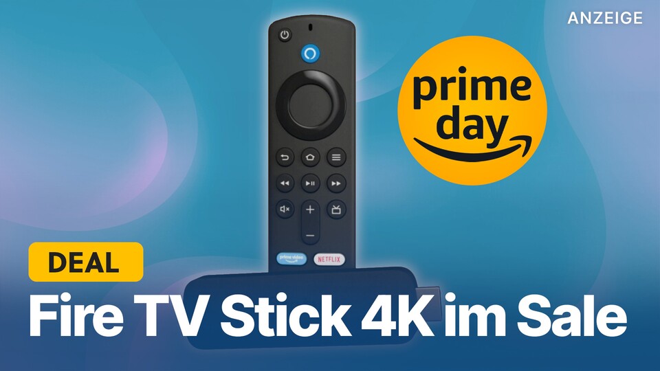 Den Amazon Fire TV Stick 4K gibts am Prime Day zum Schnäppchenpreis. Auch andere Versionen des Streaming-Sticks mit Alexa sind reduziert.