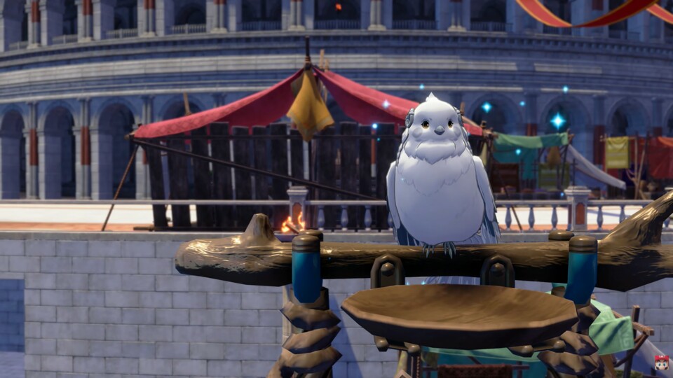 Nintendo zeigt in der Fire Emblem-Direct den mysteriösen kleinen weißen Vogel und die mytsische Gestalt von EshmelIshmael. (© Nintendo)