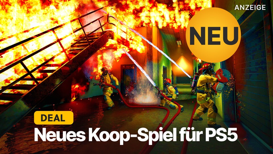 In diesem PS5-Spiel ist Teamarbeit bei der Bekämpfung des Feuers gefragt, und zwar selbst dann, wenn ihr im Singleplayer spielt.