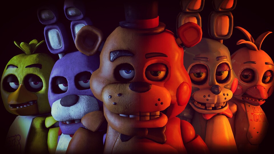 In Five Nights at Freddys bekommt ihr es mit gruseligen Robotertieren zu tun.