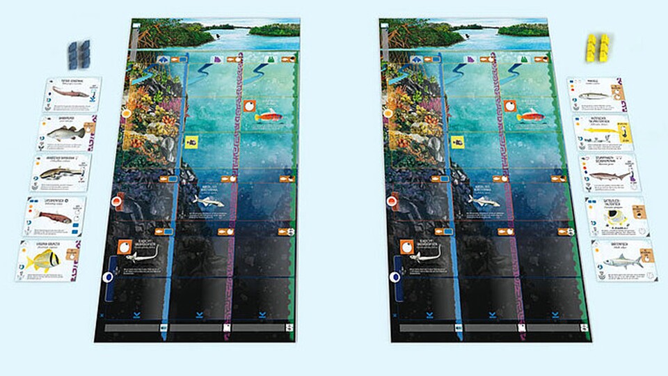 Anders als bei den Vorgängern ist das Tableau vertikal und nicht horizontal aufgebaut!