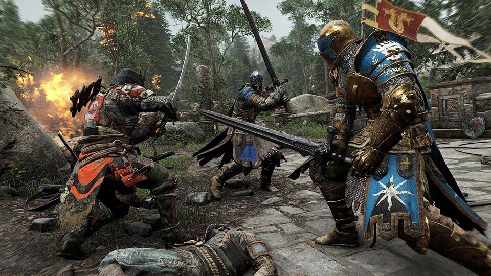 For Honor setzt auf reine Nahkämpfe statt auf Schusswaffen.