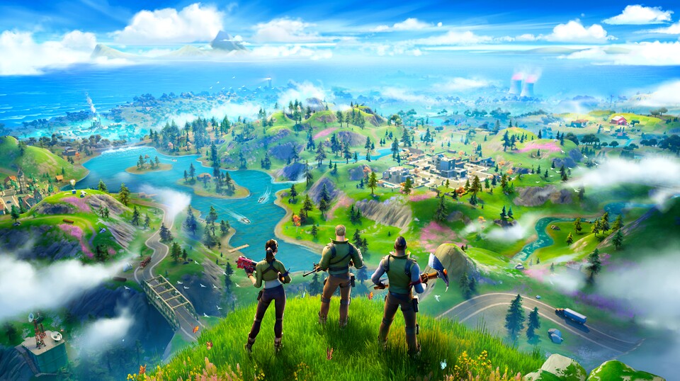 Fortnite schickt euch zum Start von Season 1 Chapter 2 auf die Suche nach einem F.