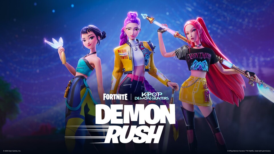 Fortnite erhält passend zu K-Pop Demon Hunters einen eigenen Modus.