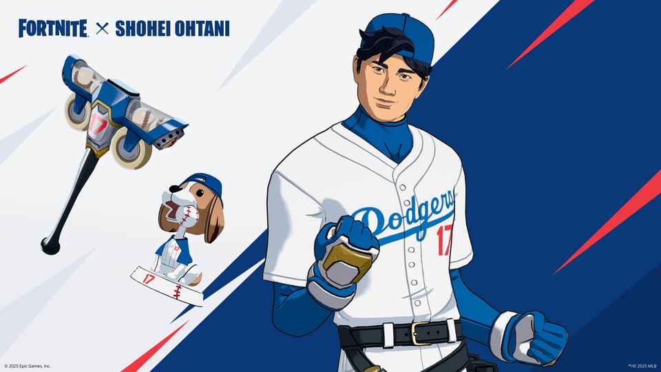 Der japanische Baseball-Spieler Shohei Ohtani ist jetzt in Fortnite verewigt.