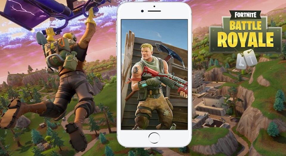Fortnite Mobile: Die ersten spielen es auf iOS schon.