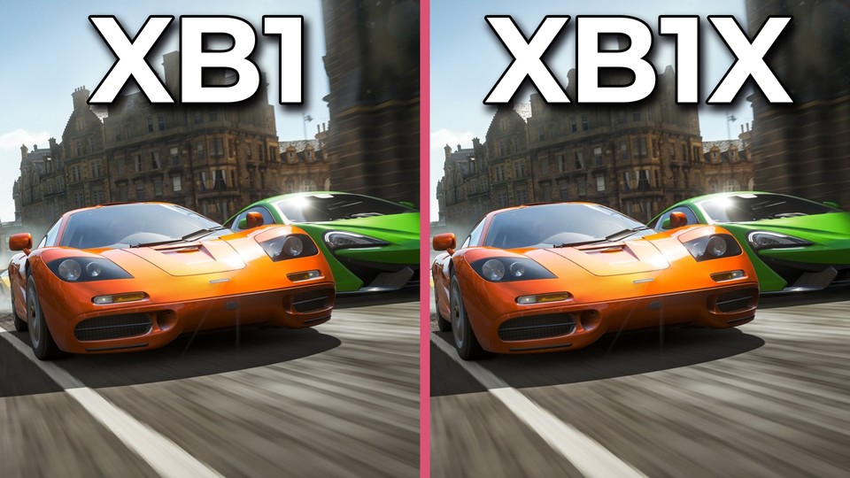 Forza Horizon 4 - Beide Modi der Xbox One X gegen Xbox One im Grafikvergleich