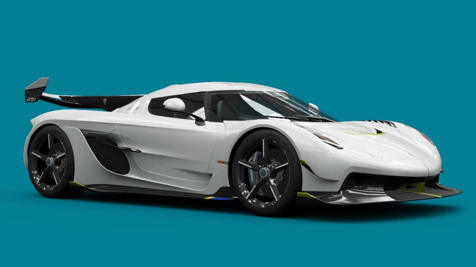 Der Koenigsegg Jesko ist der schnellste Wagen in Forza Horizon 5. (Bild: Forza Wiki)