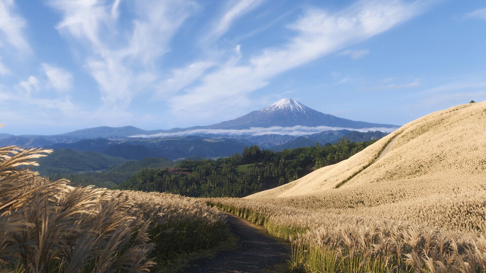 Schöne Aussichten wie hier wird es in der Spielwelt von Forza Horizon 6 zuhauf geben.