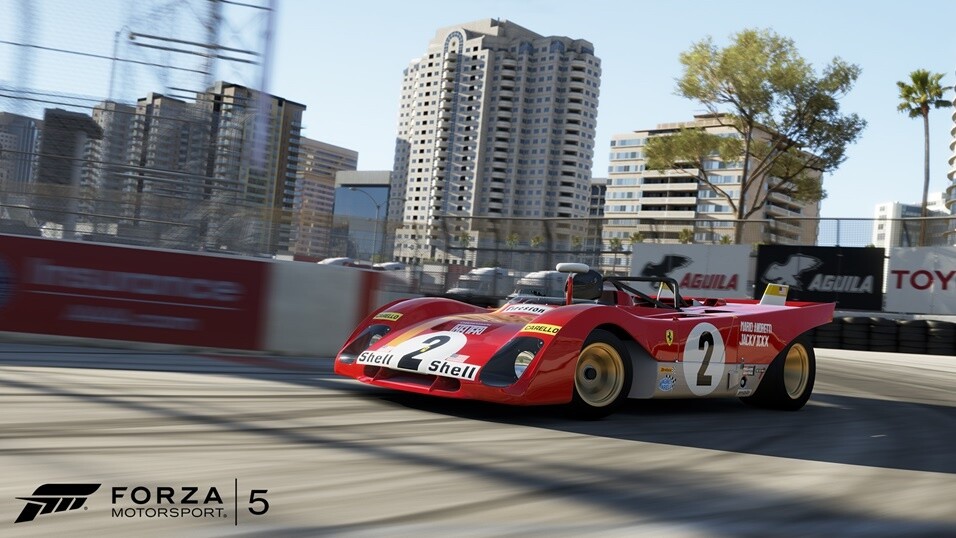 Morgen erscheinen der Gratis-DLC »Long Beach Circuit« und ein neues Booster-Pack für Forza 5.