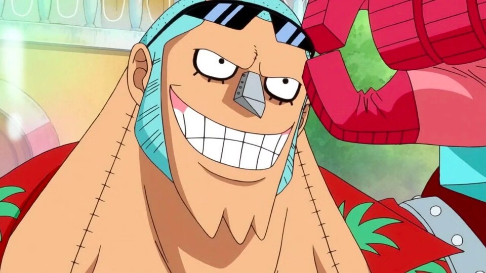 Franky sorgt dafür, dass die Thousand Sunny immer im tadellosen Zustand bleibt. (Bild: © Toei Animation)