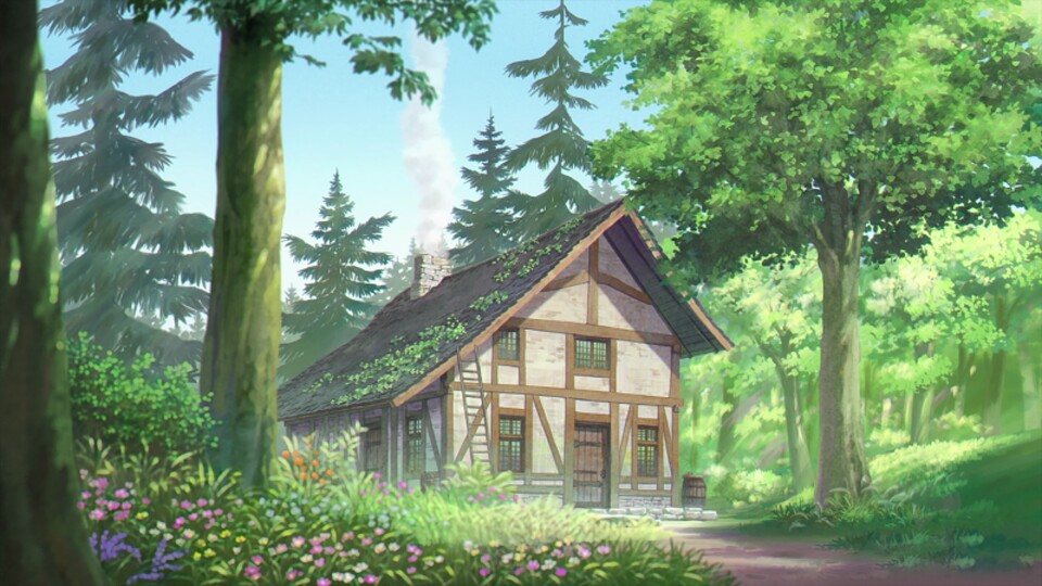 Die mittelalterliche und wunderschöne Welt von Frieren könnte glatt aus einem Ghibli-Film stammen.