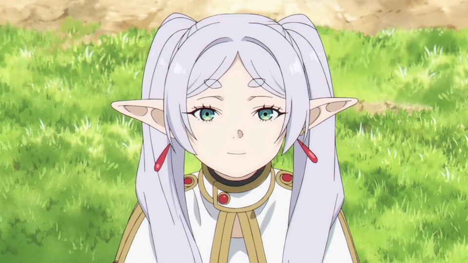 Äußerlich verändert sich die Elfenmagierin Frieren zwar nicht, doch Staffel 1 hat ihre Weltsicht bereits ordentlich beeinflusst. (Bild: © Kanehito Yamada, Tsubasa Abe Crunchyroll)