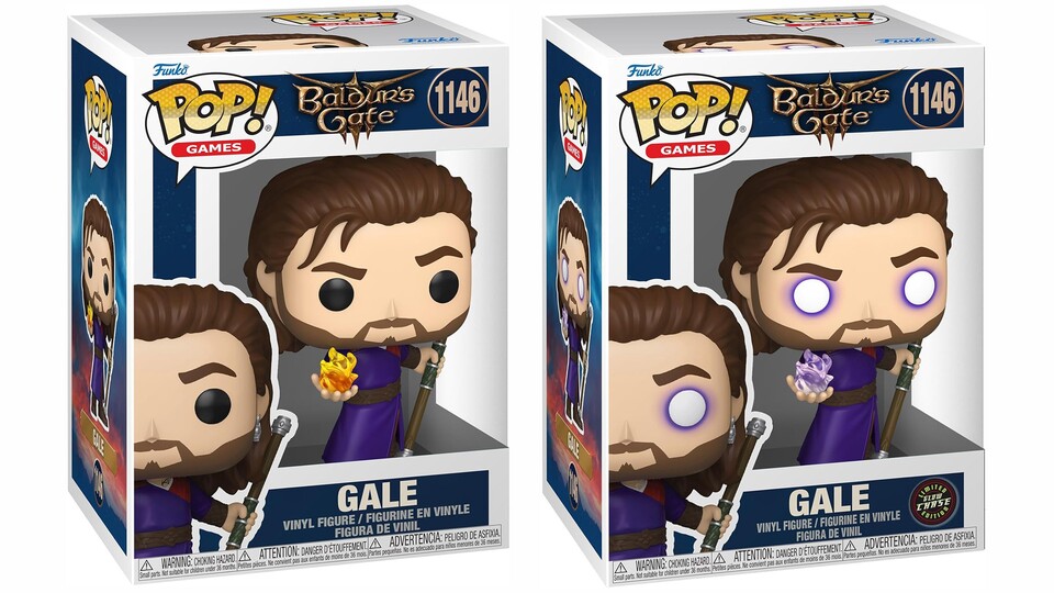 Bei der Bestellung eines Gale-Funkos habt ihr sogar die Chance, eine coole Sonderedition (hier rechts) zu bekommen!
