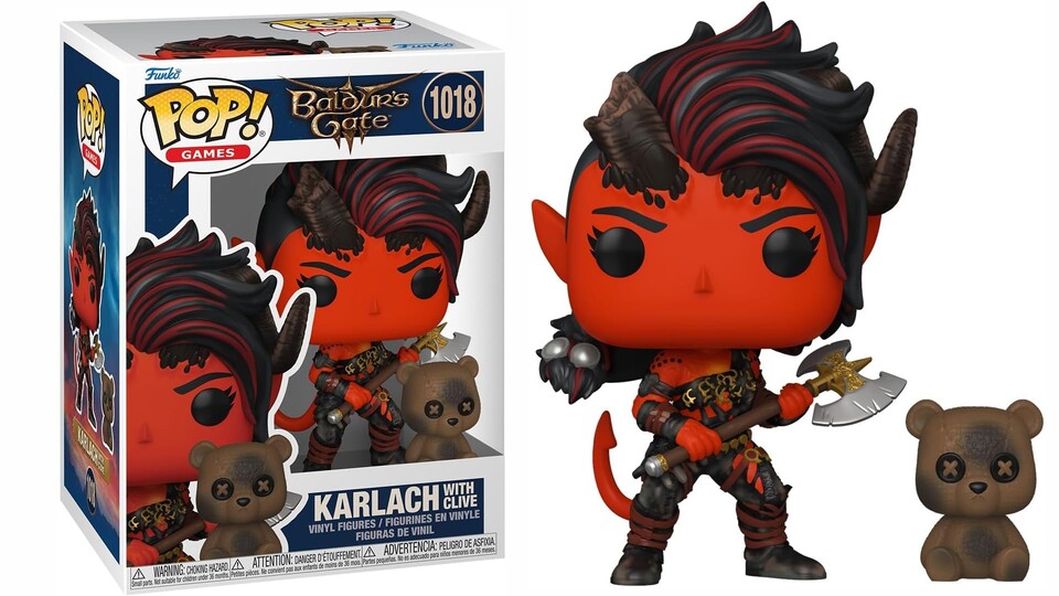 Ich liebe es, dass ausgerechnet die coole Barbarin einen zuckersüßen Teddy hat!