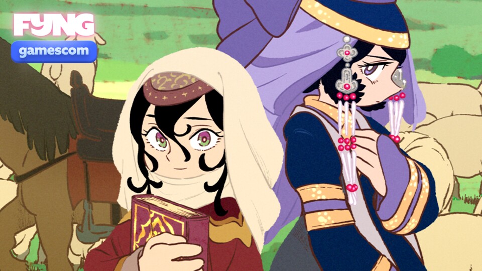 Jaadugar fällt mit seinem einzigartigen Zeichenstil und historischen Prämisse sofort auf. (© Kinema Citrus)