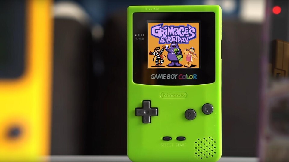 McDonalds bringt ein Spiel für den Game Boy Color heraus.