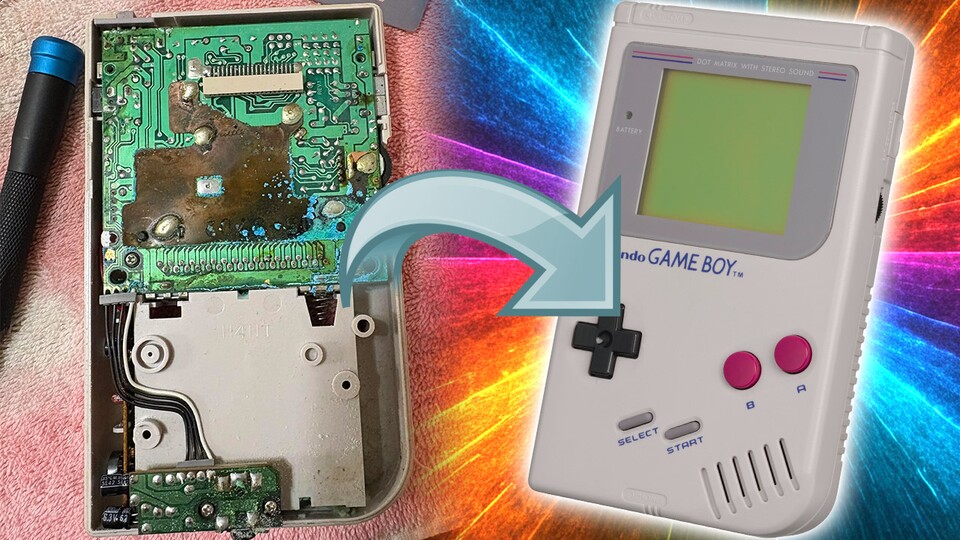 Es sah nicht gut um diesen Game Boy aus, aber er funktioniert wieder!