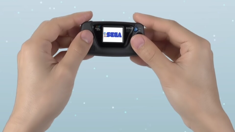 Der Sega Game Gear Micro scheint als riesige Handheld-Konsole konzipiert worden zu sein – für Ameisen.