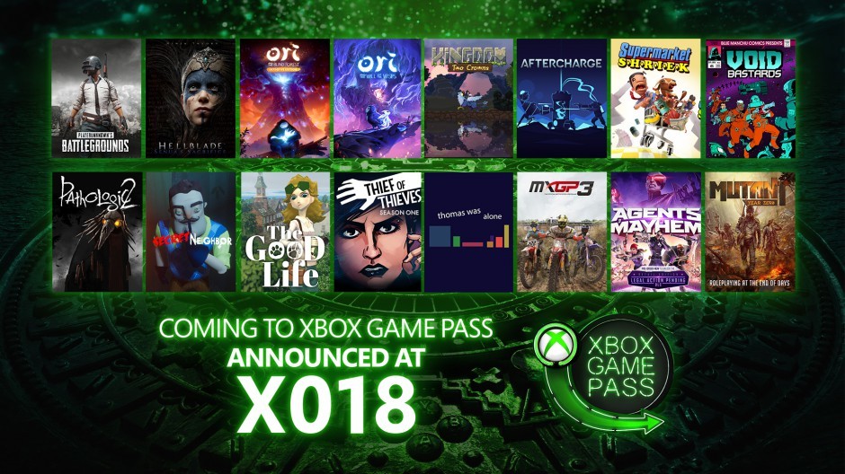 Bis Ende des Jahres erscheinen zahlreiche neue Spiele im Game Pass.